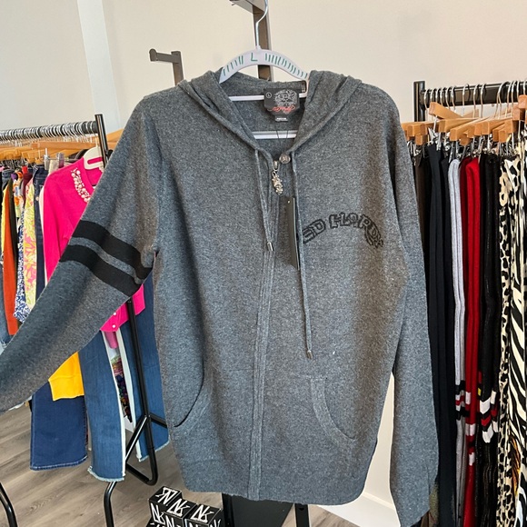 NWT ED HARDY SWEATER - Picture 1 of 6